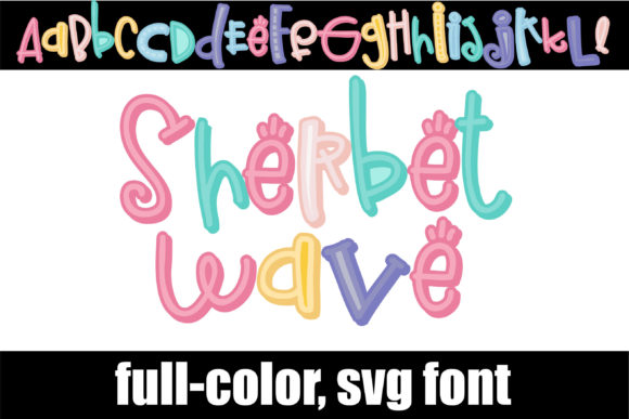 Sherbet Wave Font