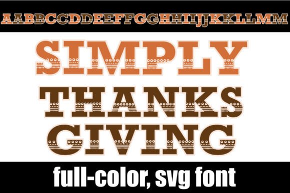 Simply Thanksgiving Font