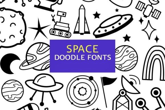 Space Doodle Font