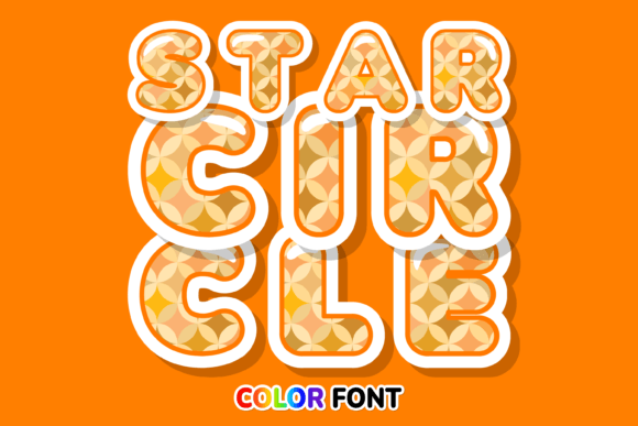 Star Circle Font