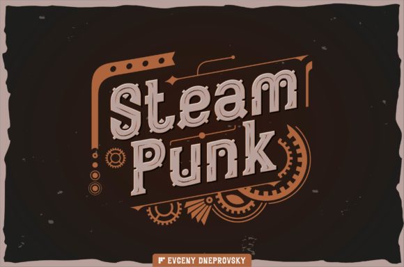 Steampunk Font