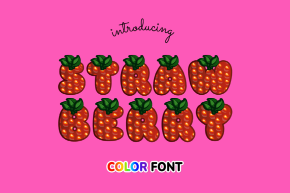 Strawberry Font