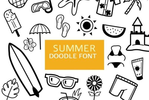 Summer Doodle Font