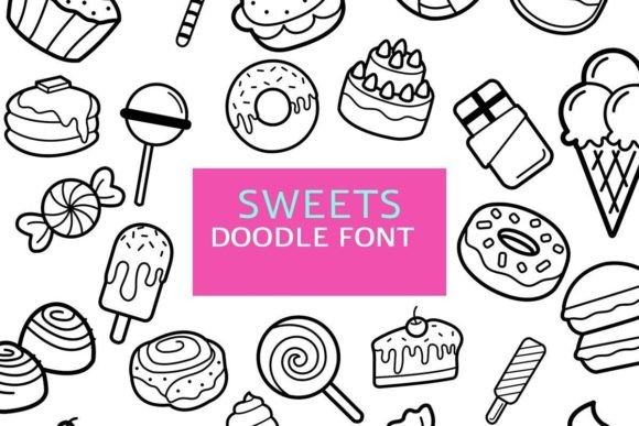 Sweets Doodle Font
