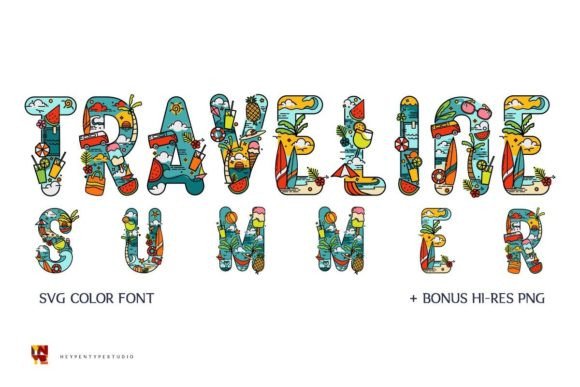 Traveline Summer Font