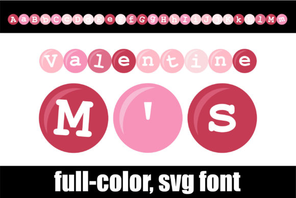 Valentine M’s Font