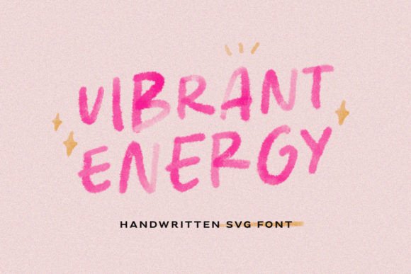Vibrant Energy Font