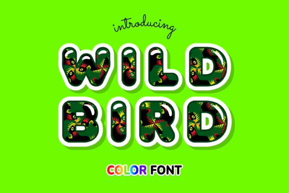 Wild Bird Font