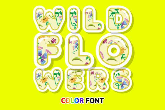 Wild Flowers Font