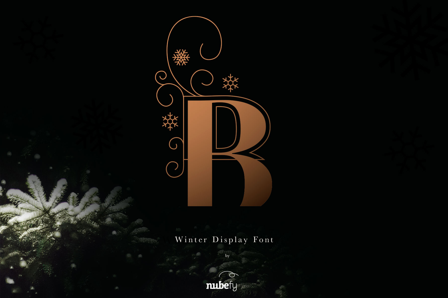 Winter Color Font