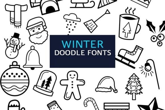 Winter Doodle Font