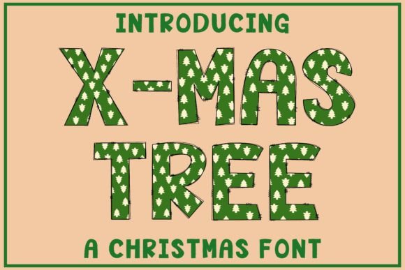 X-mas Tree Font