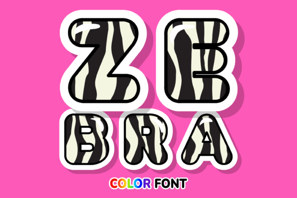 Zebra Font