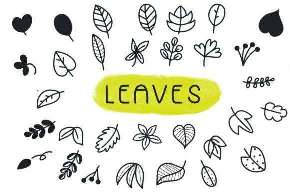 Leaves Font