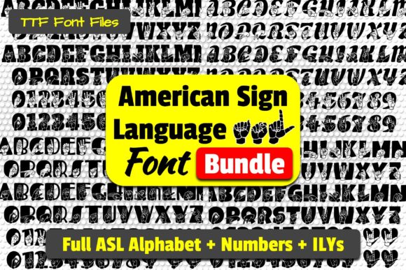 Able Lingo ASL Font