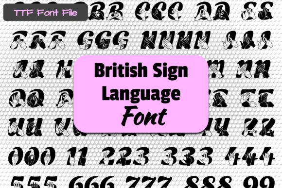 Able Lingo BSL 3 Font