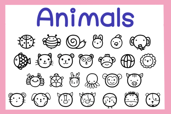 About Animals Font
