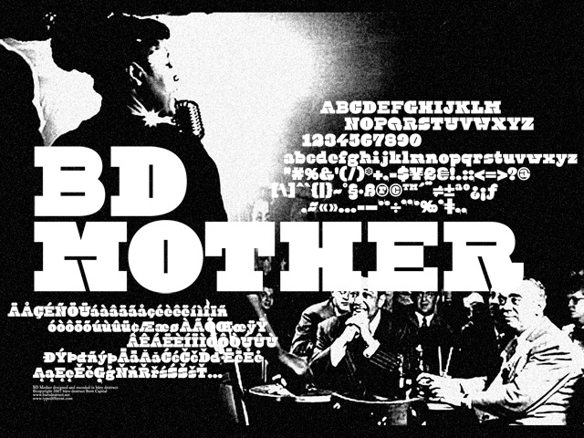 BD Mother Font