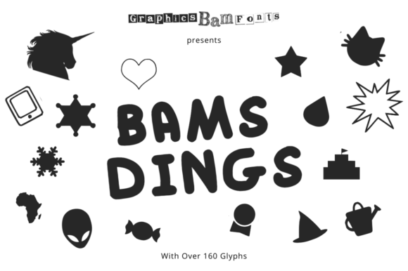 Bam’s Dings Font