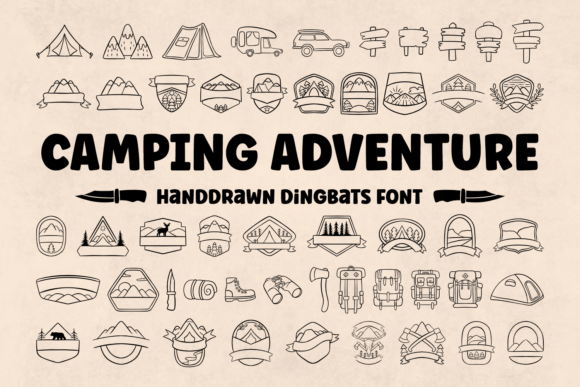 Camping Adventure Font