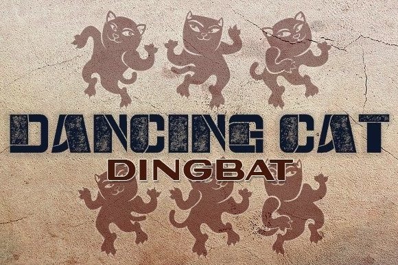 Dancing Cat Font