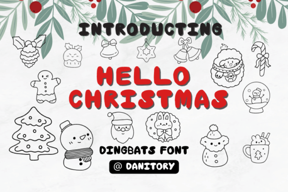 Hello Christmas Font