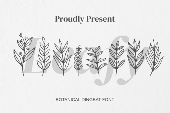 Leafy Font