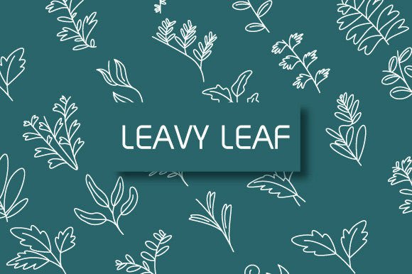 Leavy Leaf Font