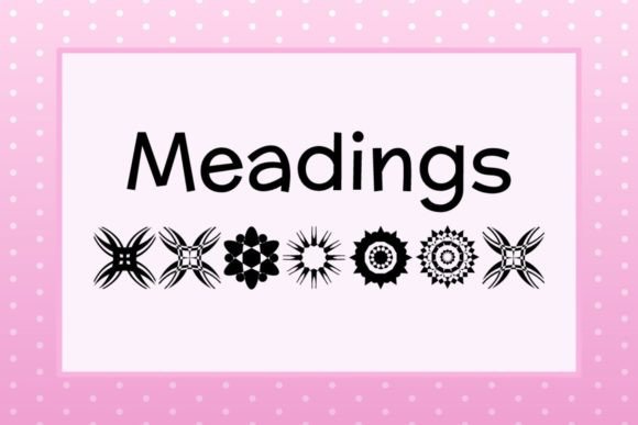 Meadings Font
