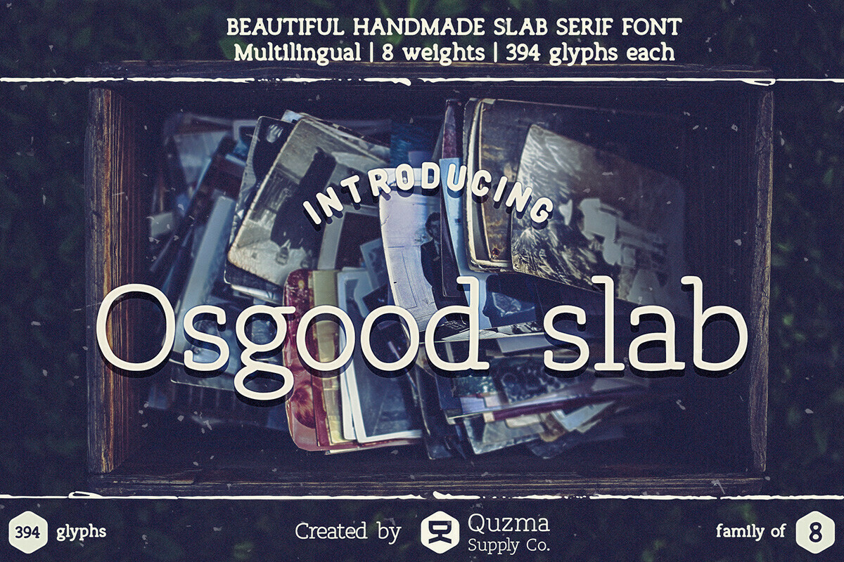 About Osgood Slab Font