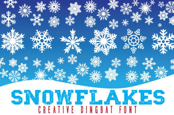 Snowflakes Font