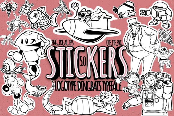 Stickers Font