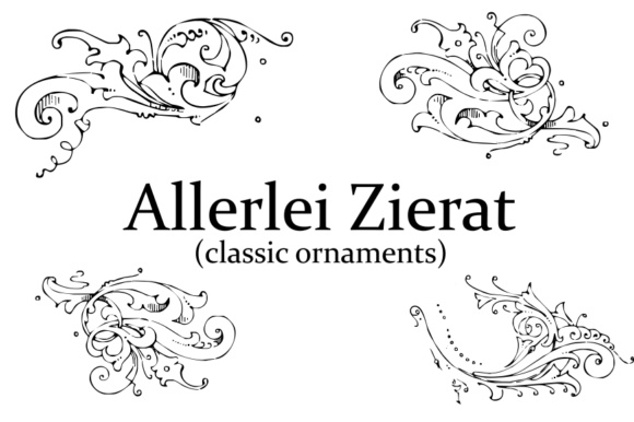 Allerlei Zierat Font