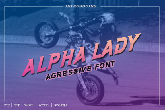 Alpha Lady Font