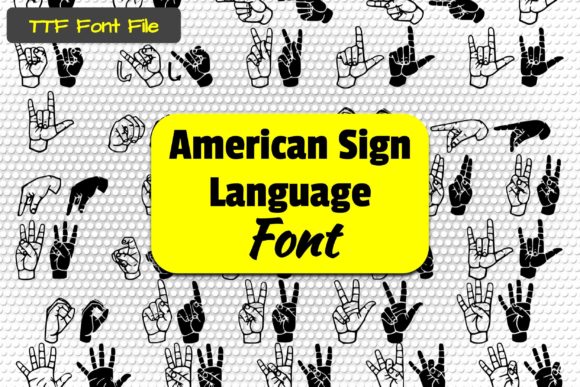 Able Lingo ASL 1 Font