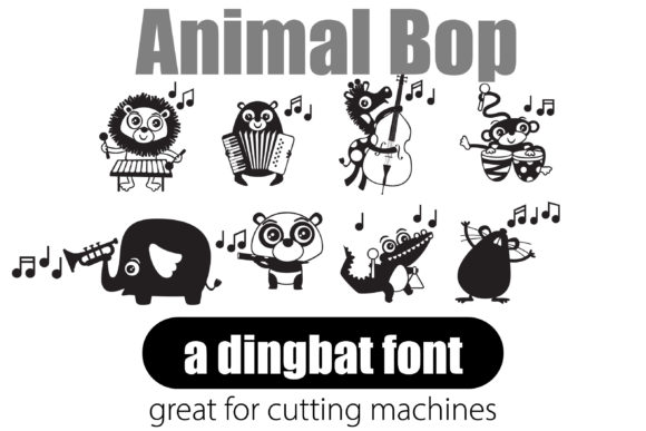 Animal Bop Font