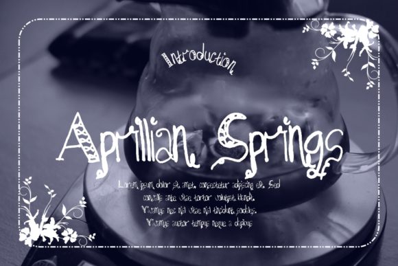 Aprillian Springs Font