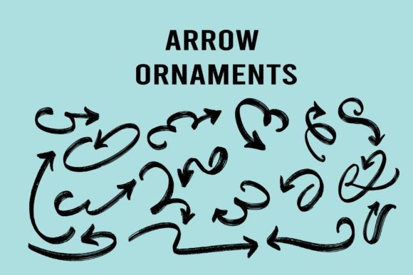 Arrow Ornament Font