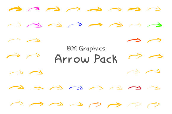 BM Graphics – Arrows Font