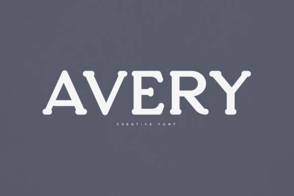 Avery Font