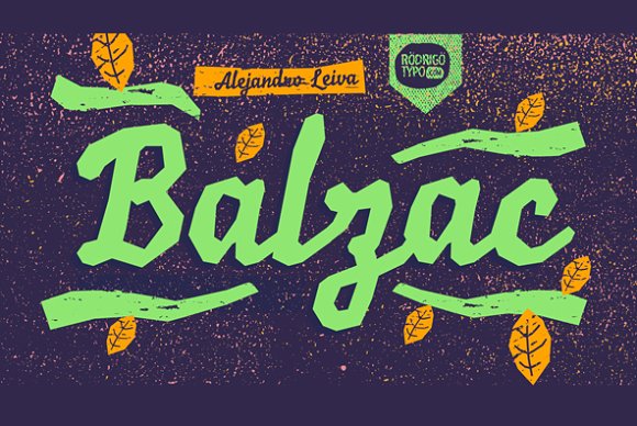 Balzac Font