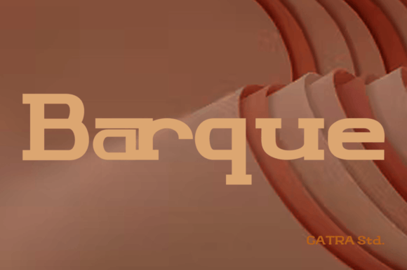 Barque Font