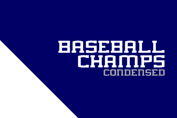 Baseball Champs Font