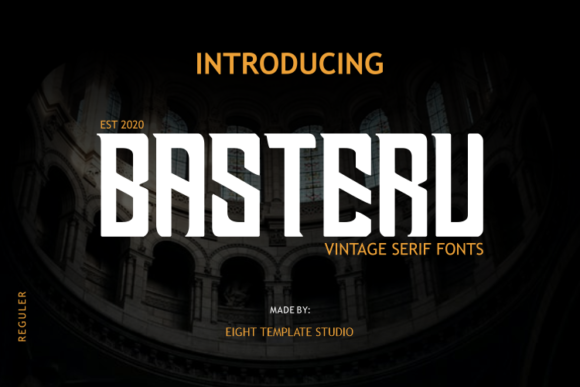 Basteru Font