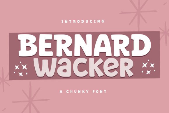 Bernard Wacker Font