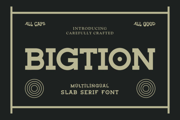 Bigtion Font