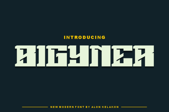 Bigyner Font