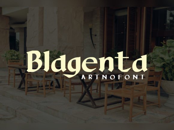 Blagenta Font