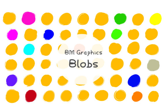 BM Graphics – Blobs Font