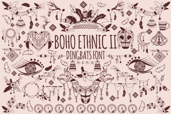 Boho Ethnic II Font